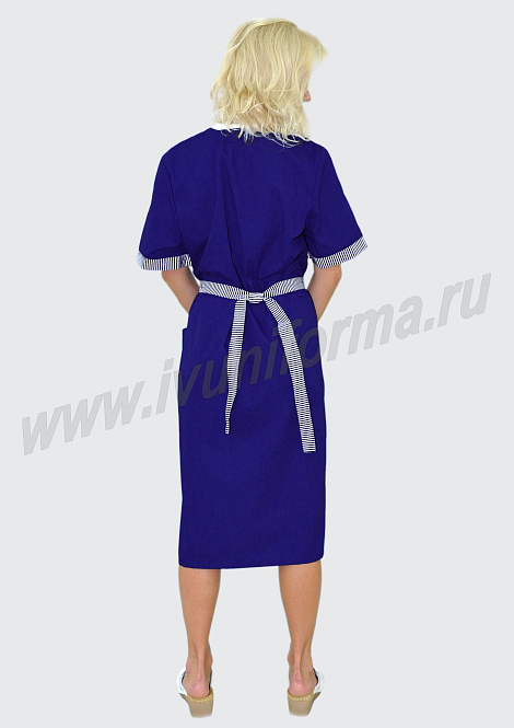 Халат рабочий женский арт. Р-20-259-ТС