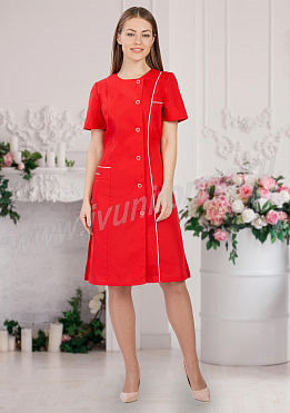 Халат медицинский женский арт. М-20-09-ТС